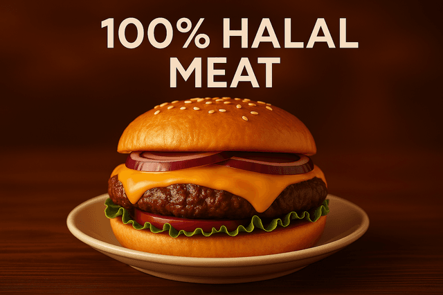 100% HALAL MEAT